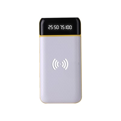 Portable Laptop  LED Display 20000mah Wireless Charger Power Bank