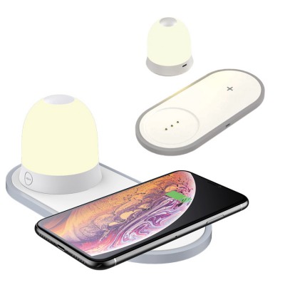 Creative Wireless Charging Night Light Multifunction Separate Magnetic Suction 10W Fast Charger