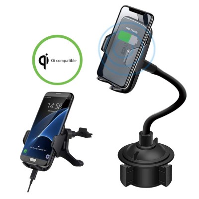 Promotion Wholesale Price QI Fast Wireless Car Charger Mount