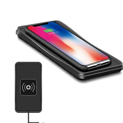 Car Multifunctional Non-Slip Transmitting Pad QI Wireless Charger