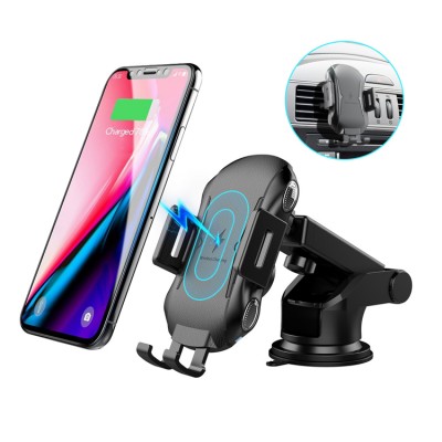 Multifunctional Car Holder Touch Sensor Charging Phone holder Fast Wireless Charger